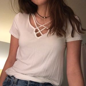 American Eagle Cross Up Tee